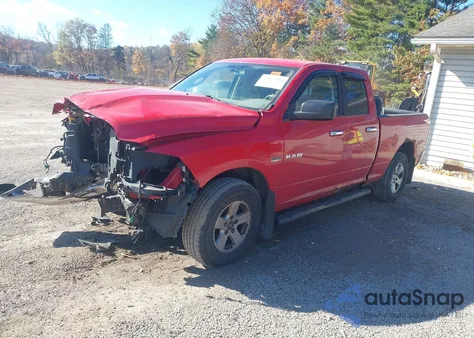 2010 Dodge Ram 1500 Slt/Sport/Trx из США, поврежденный, VIN 1D7RV1GT4AS261156